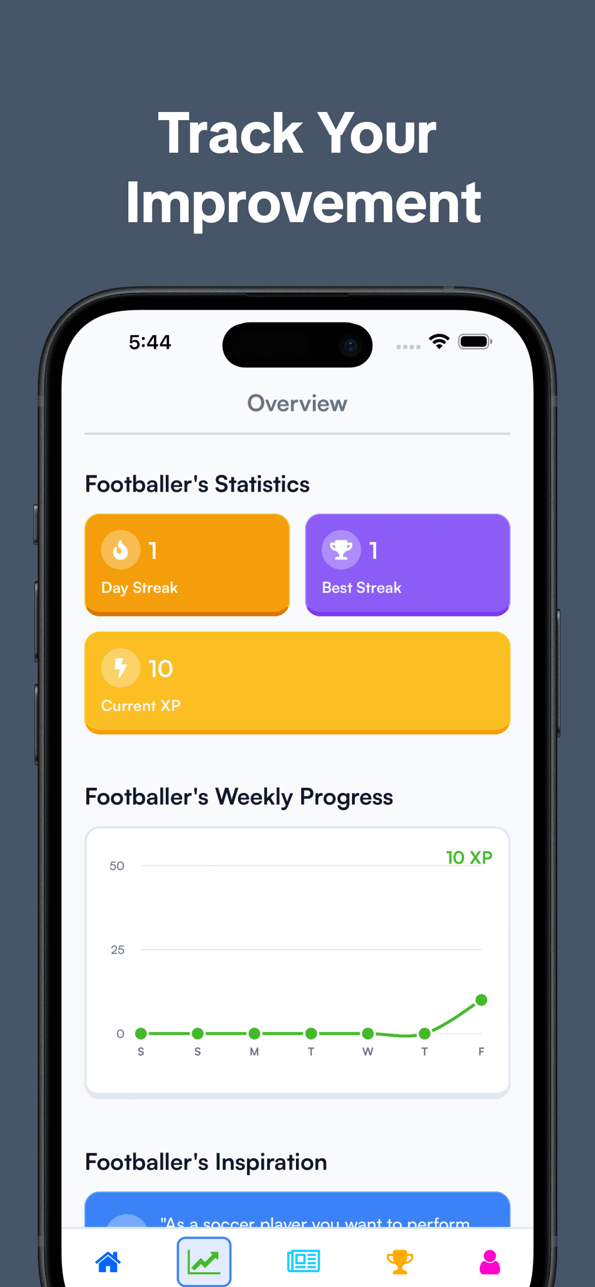 Curated drill collection in Footwork soccer training app